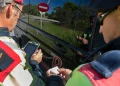 Mossos posant una multa / Infotransit