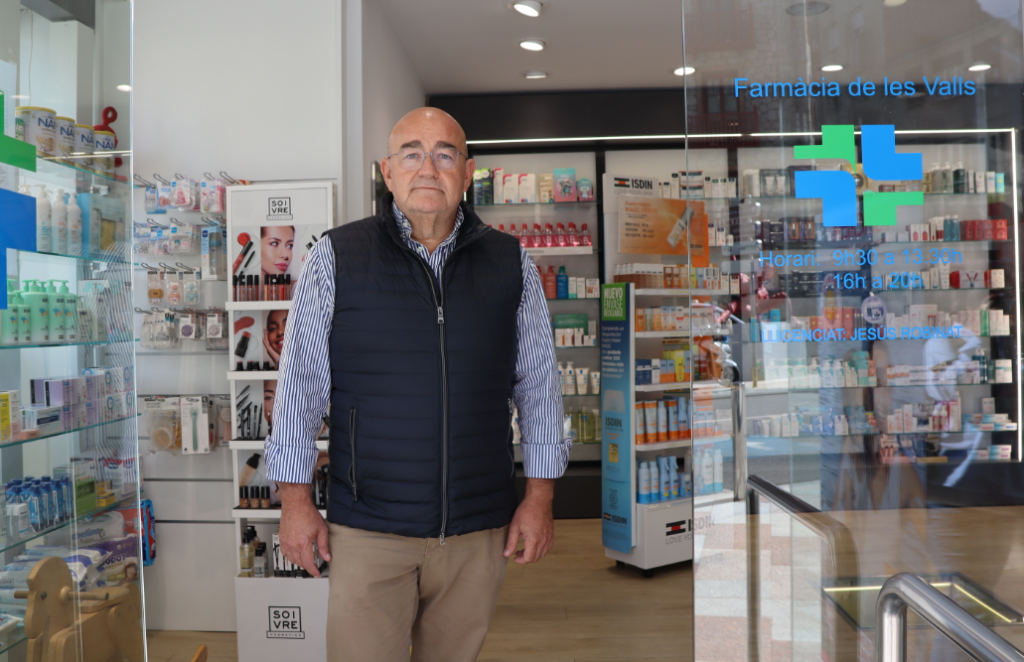 El president del Col·legi Oficial de Farmacèutics d’Andorra, Jesus Robinat.