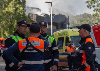 Protecció Civil incendi la Querola