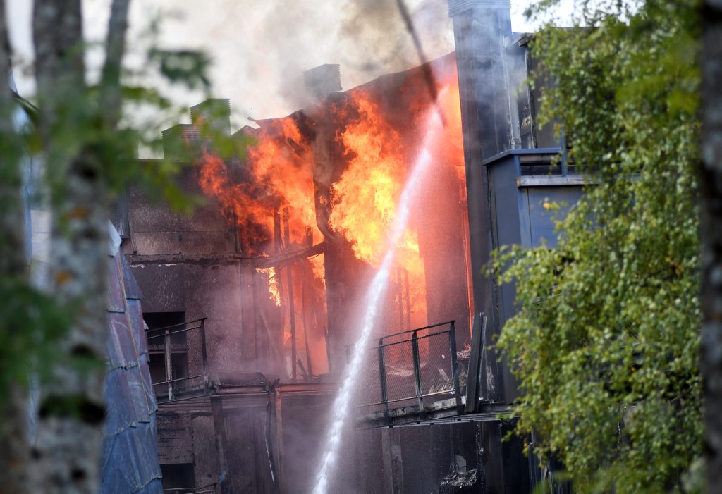 Incendi a la Querola. Foto: SFGA