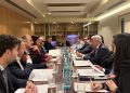 Una de les trobades del primer Fòrum Empresarial Transfronterer. Foto: CEA