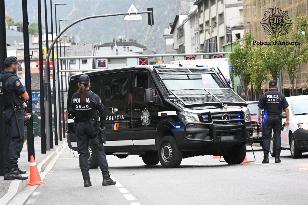 La detenció va tenir lloc divendres / Policia