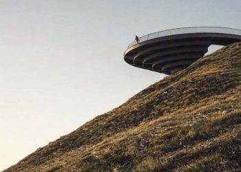 Render del futur mirador a l'Alt de la Capa. Foto: Comú de la Massana