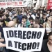 Protesta davant del Congrés espanyol per l'habitatge / Apunt