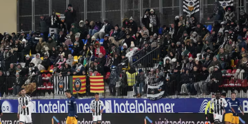 Un partit entre el FC Andorra i el Castelló.