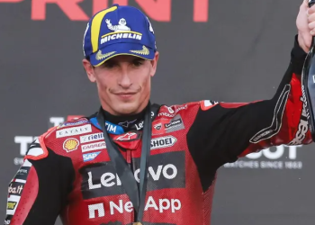 El pilot català de MotoGP Marc Márquez. Foto: Mast Irham / EFE