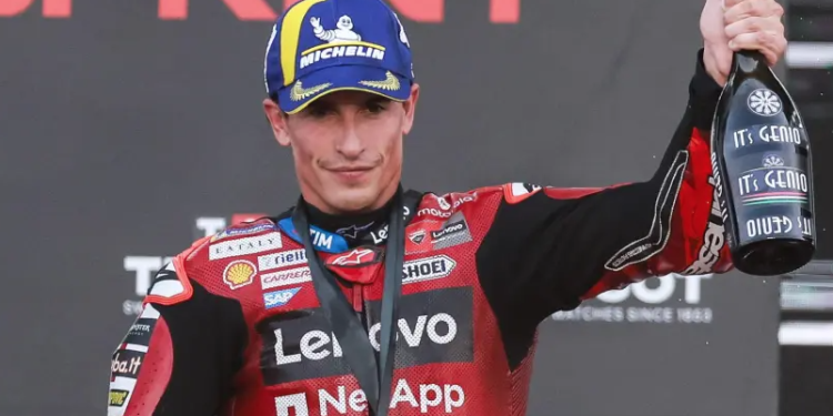 El pilot català de MotoGP Marc Márquez. Foto: Mast Irham / EFE