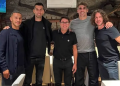 Foto de família dels futbolistes.