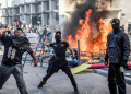 Disturbis a França. Foto: AFP
