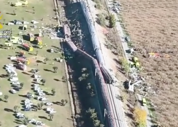 Imatges recollides per la Guàrdia Civil de l'accident.