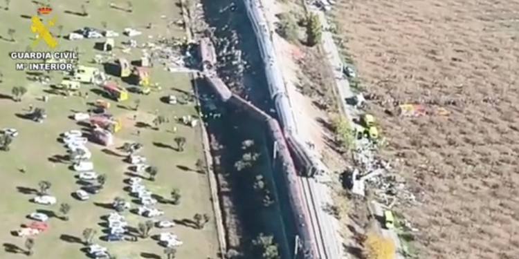 Imatges recollides per la Guàrdia Civil de l'accident.