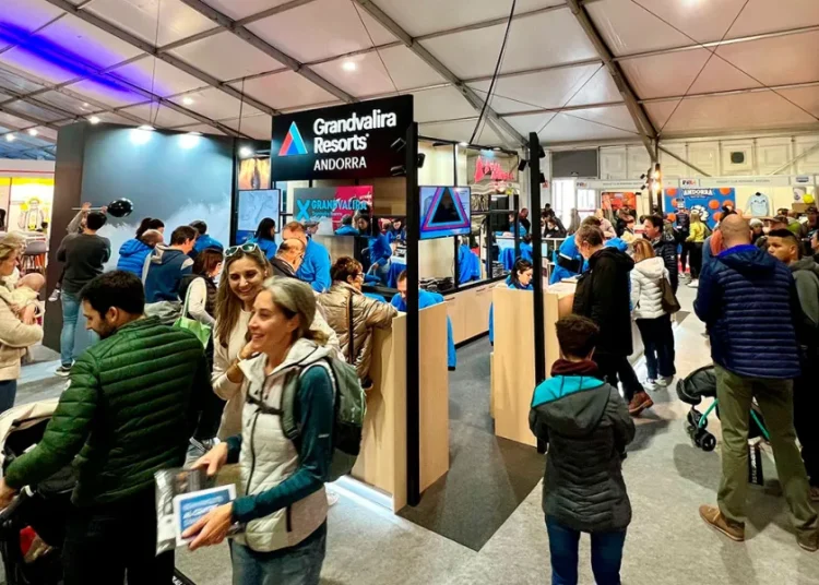 Estand de Grandvalira a la fira / GV