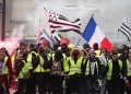 Imatge d'una manifestació d'avui a França / Xarxes