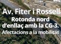 afectacions a l'avinguda Fiter i Rossell