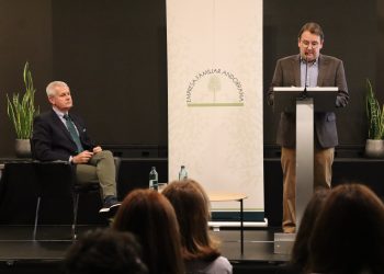 Un moment de la conferència 'L’empresa familiar davant la reforma del Codi penal: què canvia?' organitzada per l'EFA. Foto: EFA