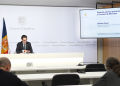 El ministre portaveu, Guillem Casal, durant la roda de premsa posterior al consell de ministres d'aquest dimecres.
