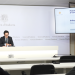 El ministre portaveu, Guillem Casal, durant la roda de premsa posterior al consell de ministres d'aquest dimecres.