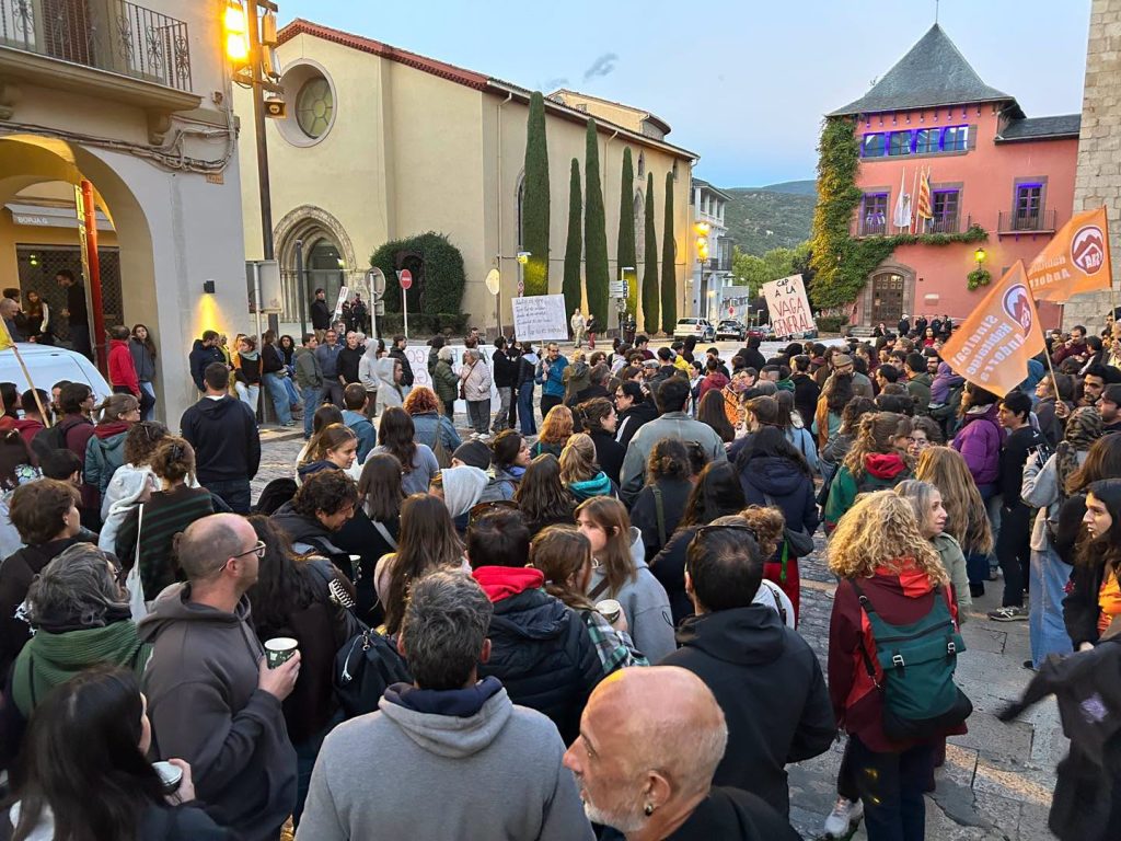 Manifestació a la Seu contra els preus dels pisos / Ràdio Seu