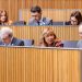 La ministra de Presidència, Economia, Treball i Habitatge, Conxita Marsol, durant la sessió de Consell General d'aquest dijous. Foto: Consell General