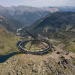 Una imatge del mirador solar d'Ordino Arcalís.