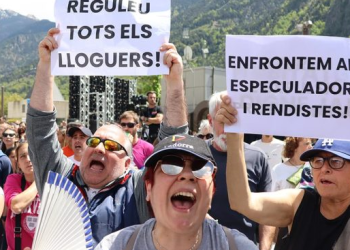 Manifestació per l'habitatge.