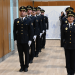 La cerimònia de jurament i nomenament definitiu de deu nous agents de policia.