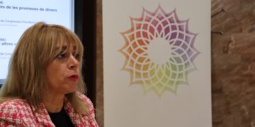La presidenta de Projecte Vida, Eva Tenorio
