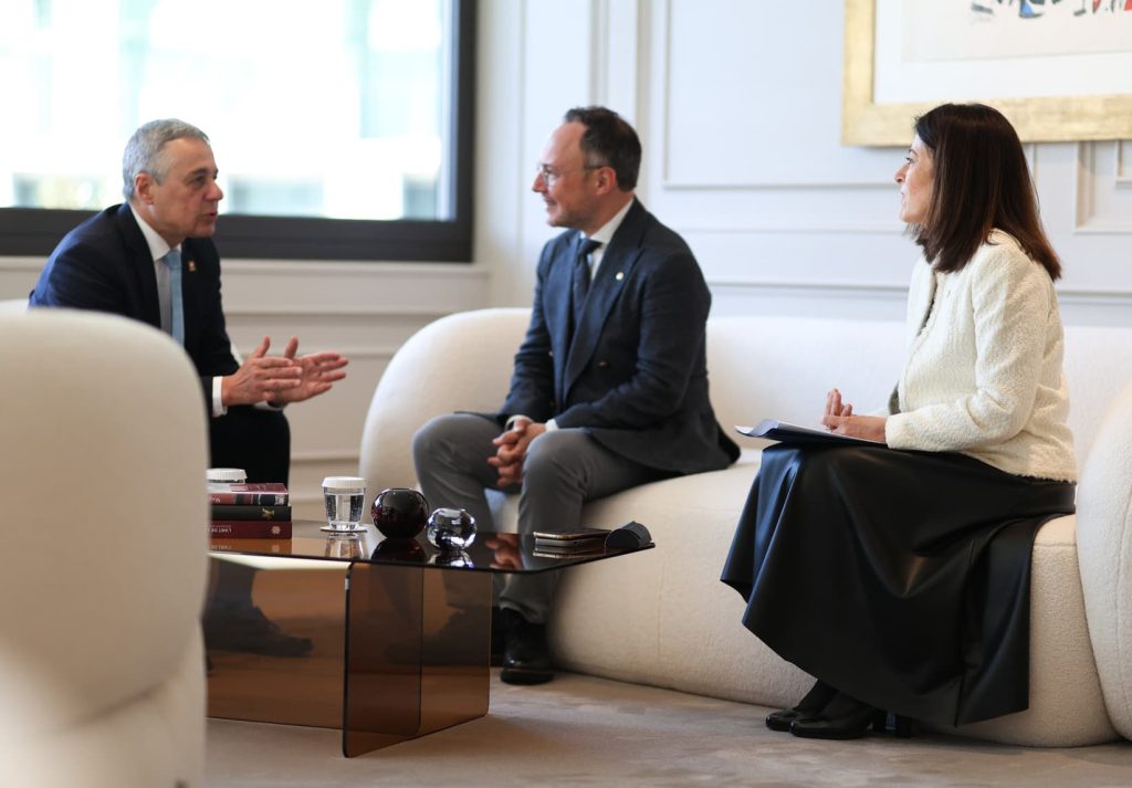 Ignazio Cassis, Xavier Espot i Imma Tor