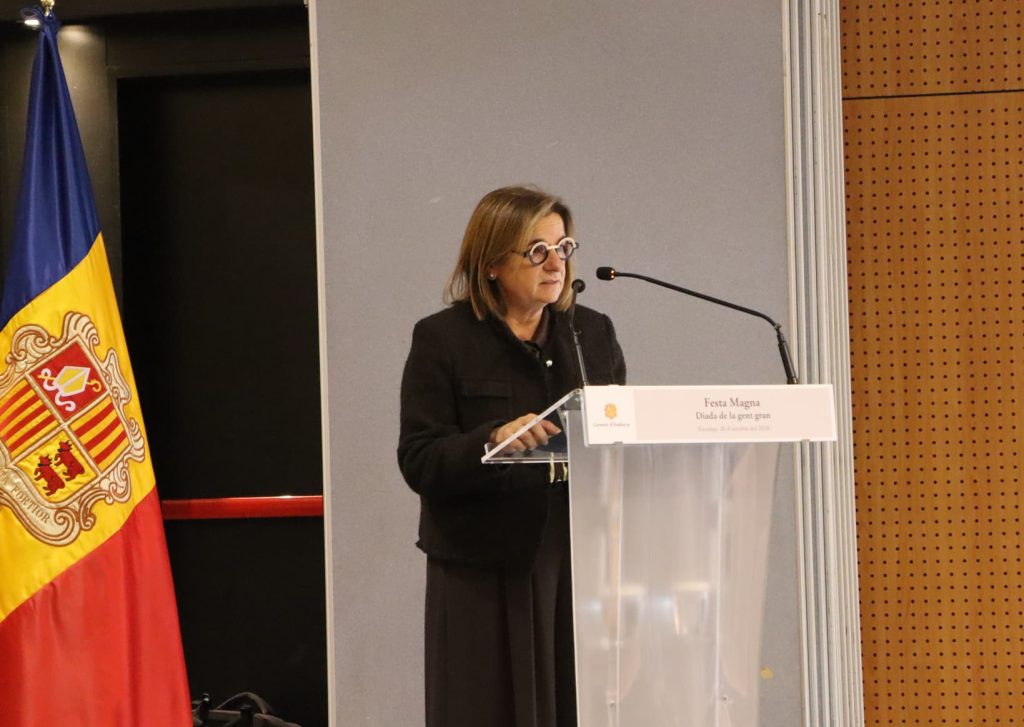 La ministra d’Afers Socials, Trini Marín