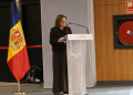 La ministra d’Afers Socials, Trini Marín, durant la celebració de la Festa Magna.