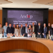 Els participants al primer Esmorzar de Fundadors de la Fundació AndUp..